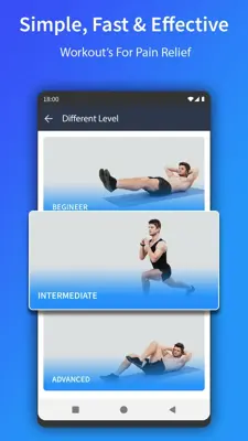 Knee Pain Exercise App android App screenshot 4